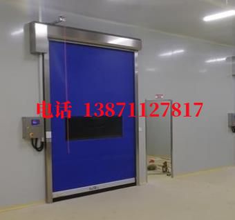 升降拉链密封快速卷帘门